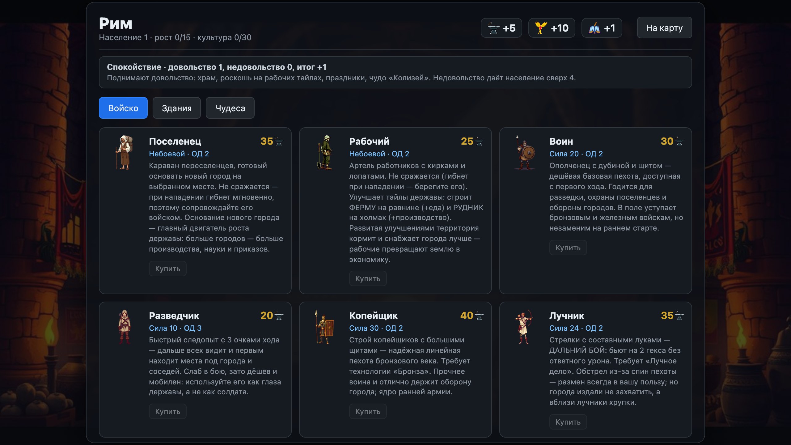 ERAS: стратегия эпох — screenshot 3