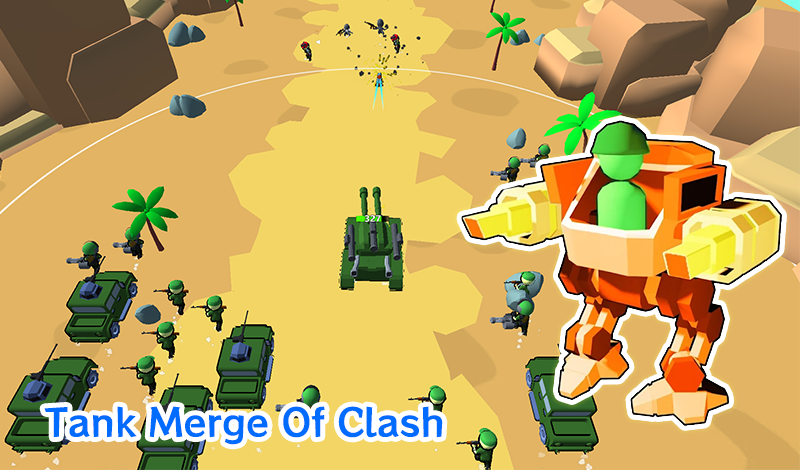 Tank Merge Of Clash game cover