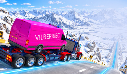 Truck Jumping: Crazy Trampolines