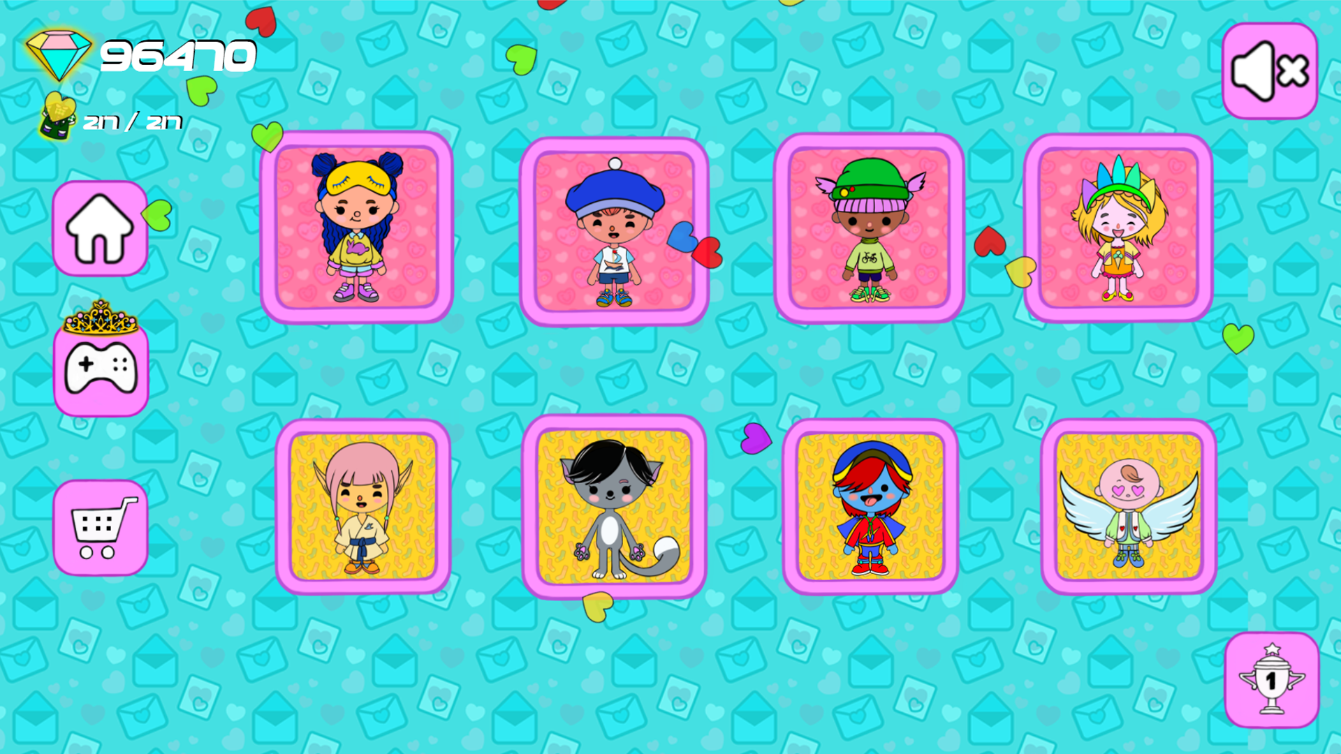 Toсa Boca: Unlock all skins screenshot