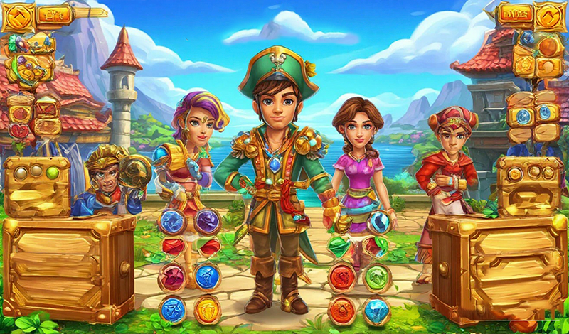 Legendary Gems - Match 3 game cover