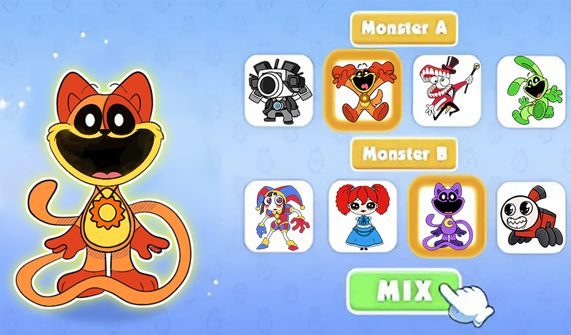 Mix Monsters: Fun Merge game cover