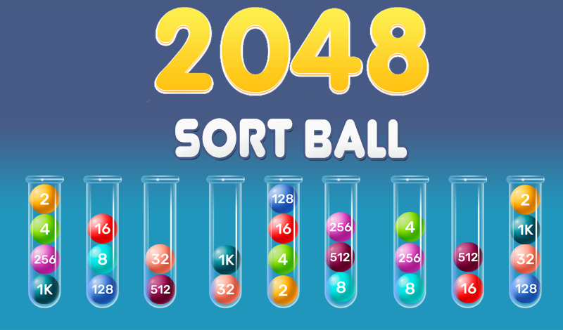 2048 Sort Ball game cover