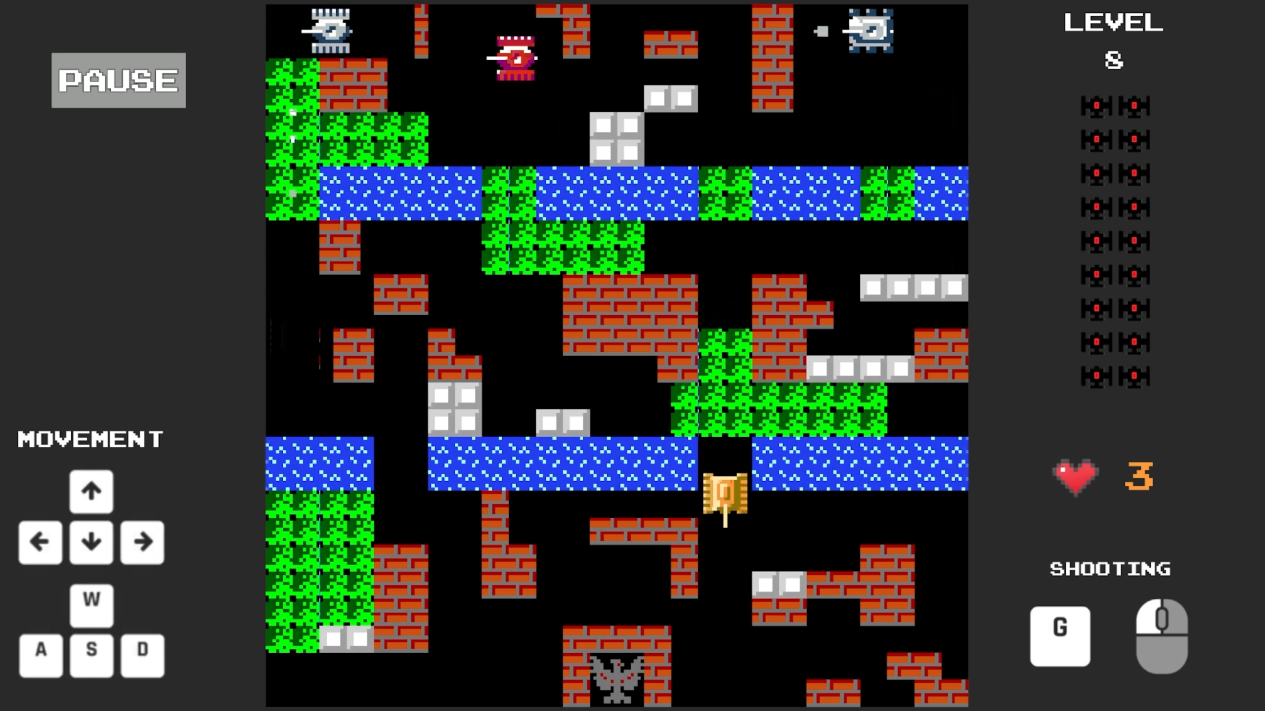 Retro Tanks: City Battle screenshot 1