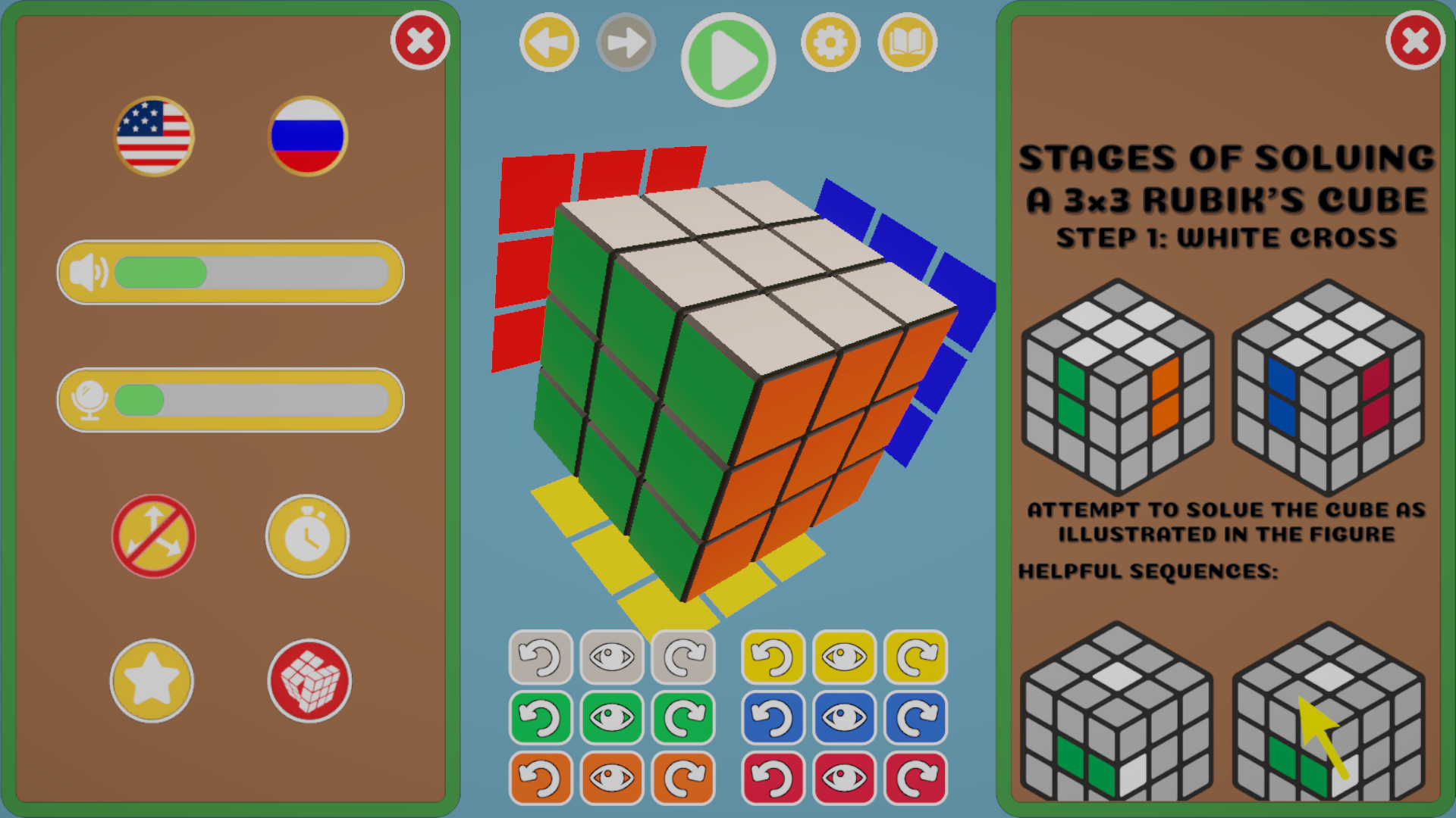 The Rubik's Cube isn't solving — screenshot 3