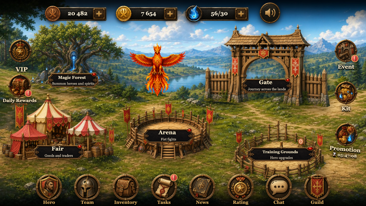 Perun: Lands of the Gods — screenshot 1