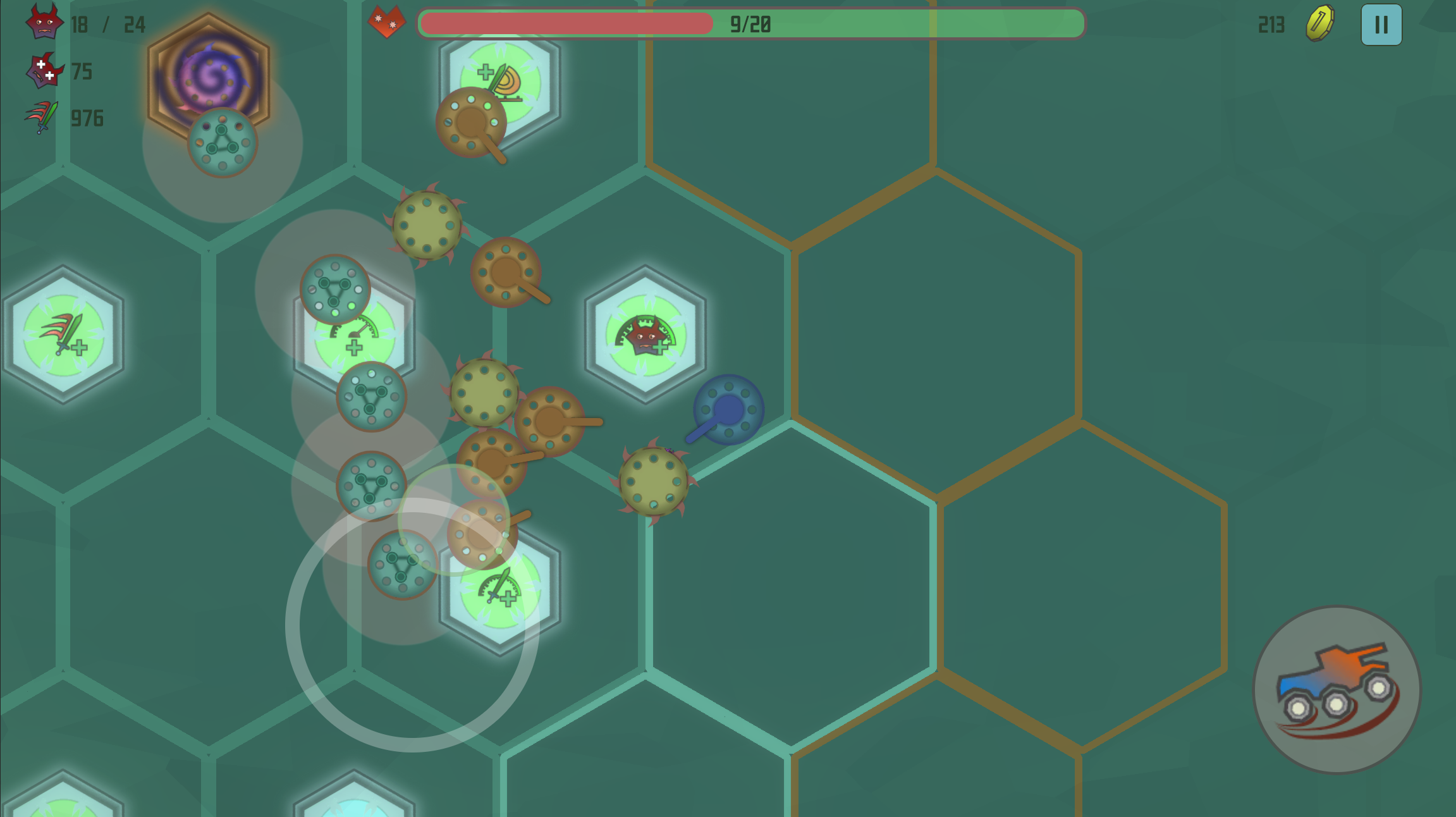 Hex-Battle: Puzzle — screenshot 9