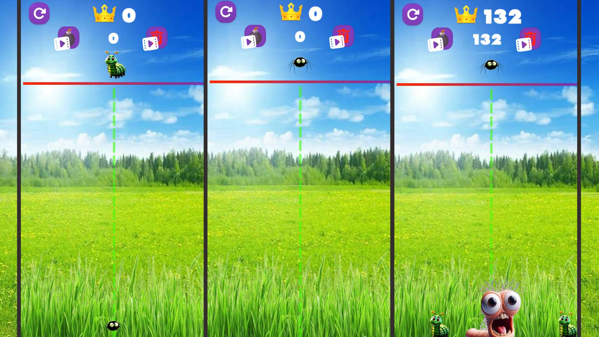 Слияние Насекомых: Дойди до Опарыша — screenshot 3