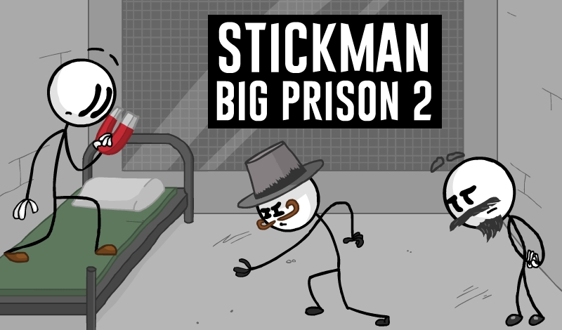 Stickman Big Prison 2 game cover