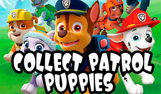 Собери щенков-патрулей