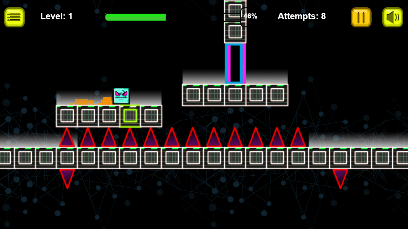 Geometry Subzero World screenshot