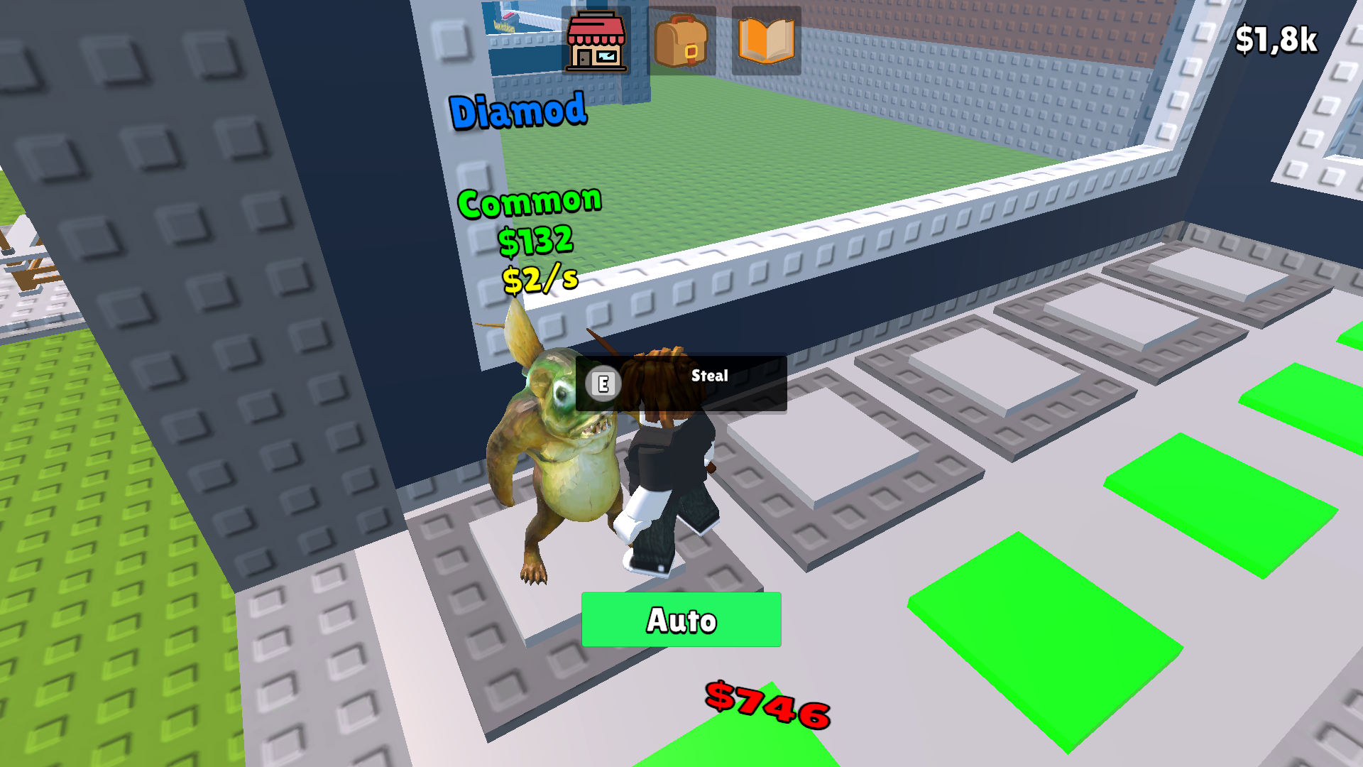 Obby Steal Brainrot screenshot