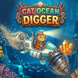 Cat ocean digger