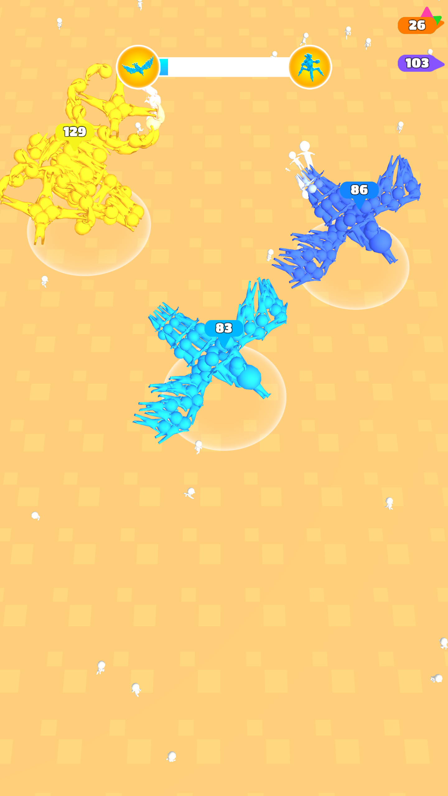 Battle of Stickman: Evolution of People.io 3D screenshot 7
