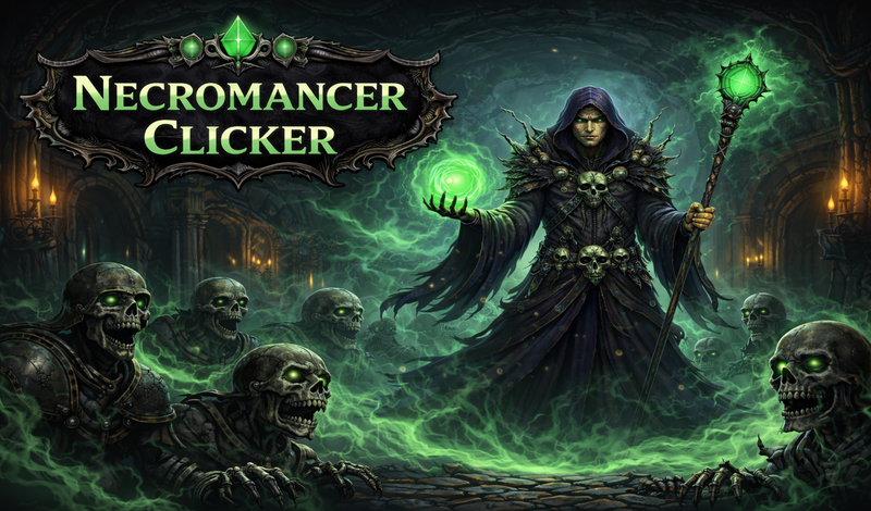 Necromancer Clicker game cover