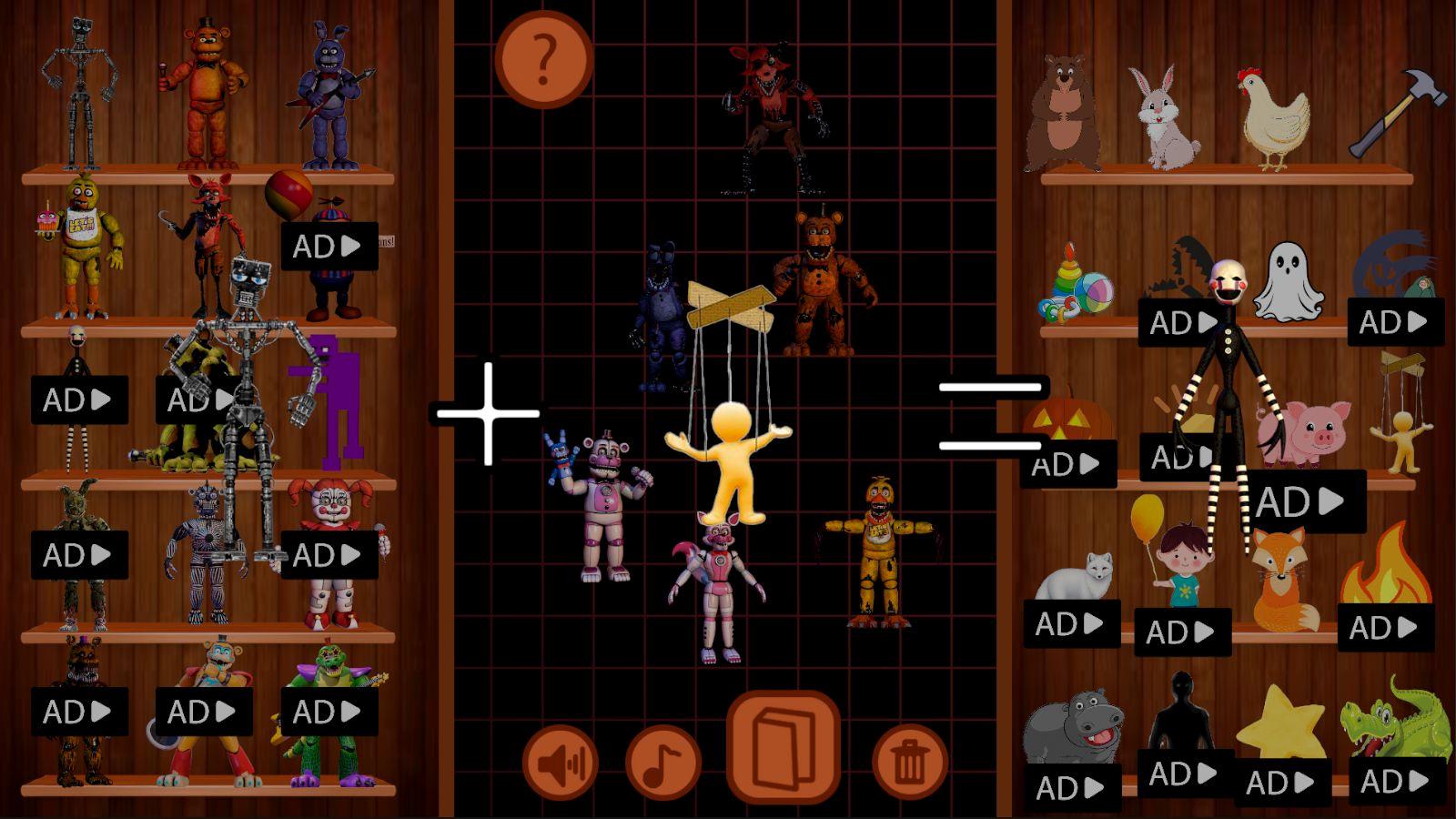 FNAF Alchemy: Collect Every Animatronic screenshot