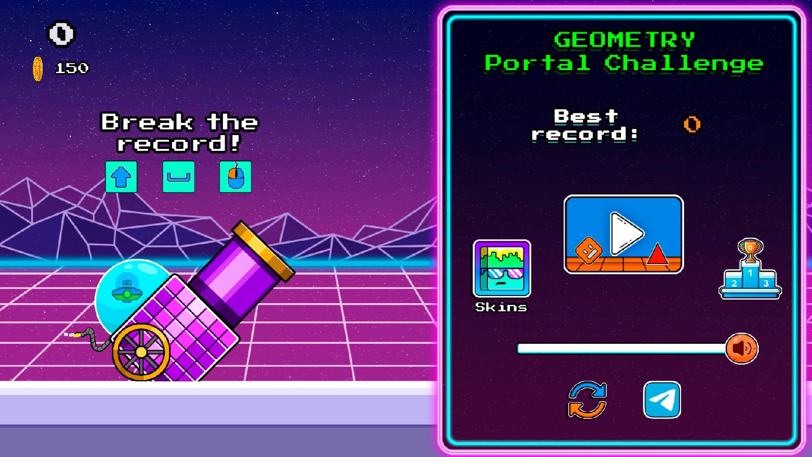 Geometry Portal Challenge screenshot