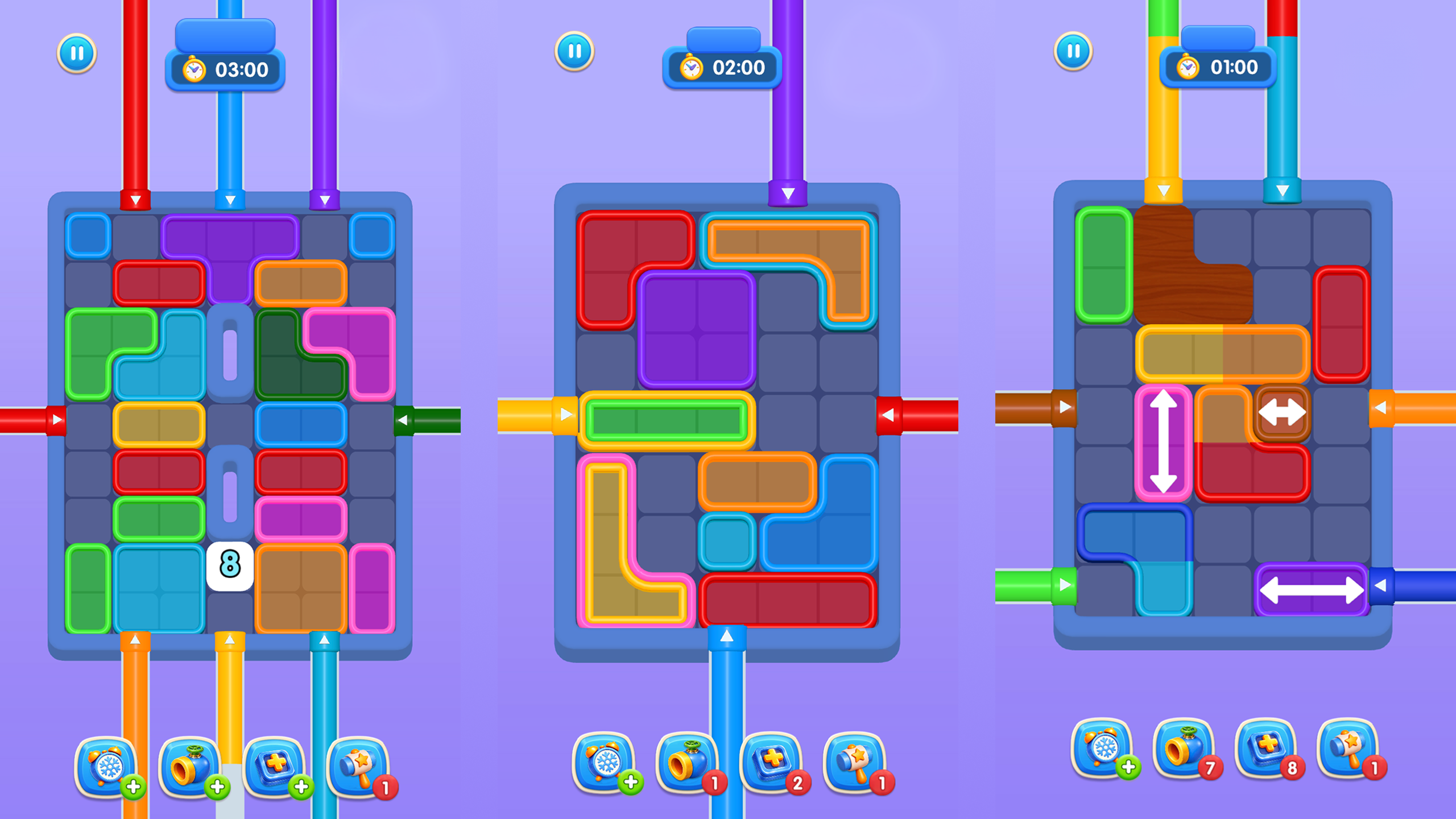 Water Block Jam: Color Sort — screenshot 1