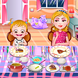 Baby Hazel Dining Manners