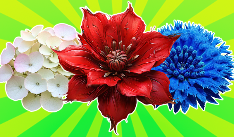 Guess the Flower in 2048! game cover