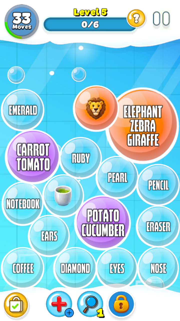 Word bubbles screenshot 6