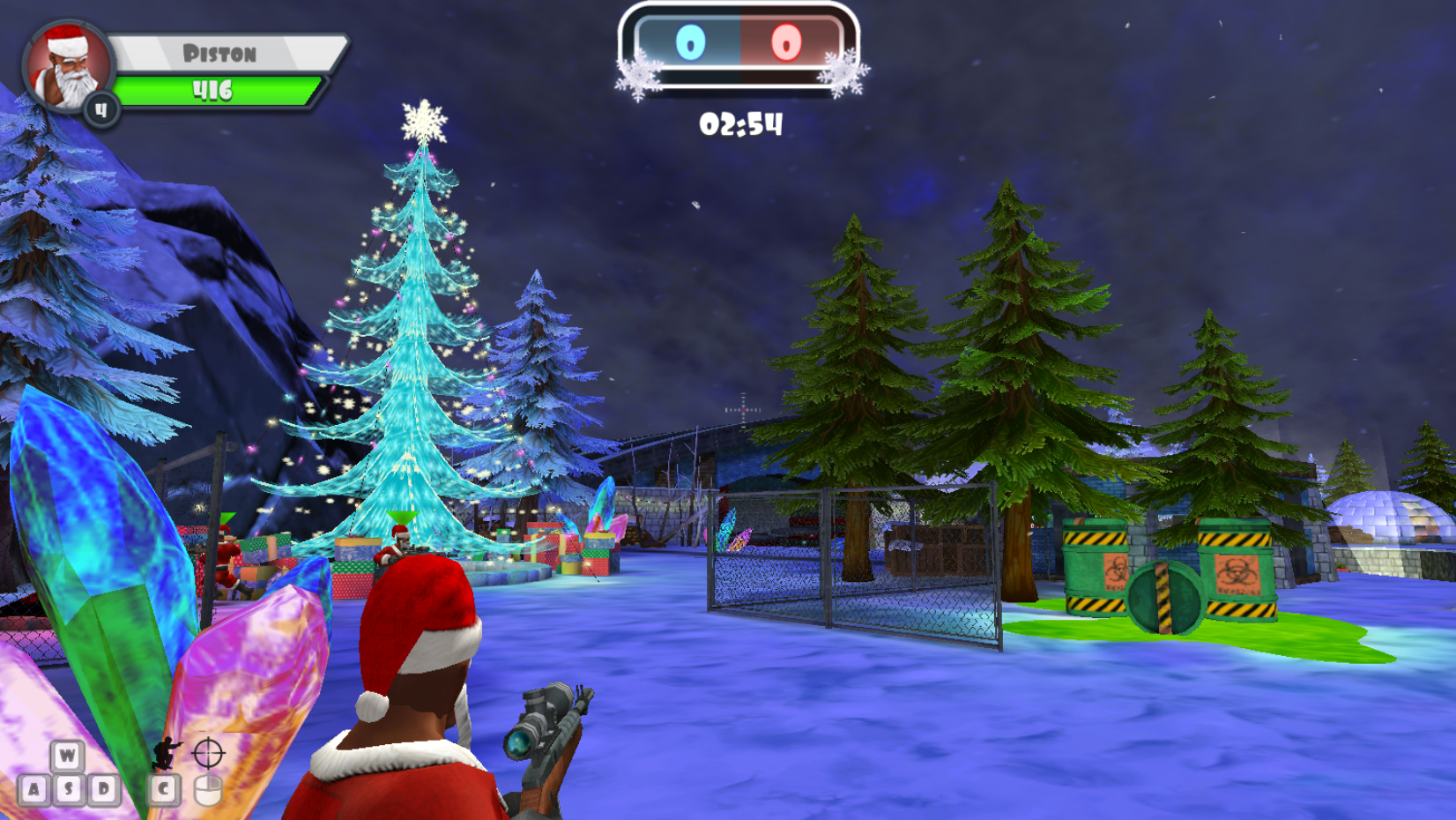 Winter Clash 3D screenshot