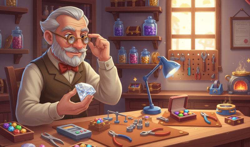 Minerals: Merge & Learn game cover