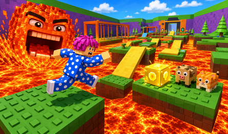 Survive Lava for Brainrots!
