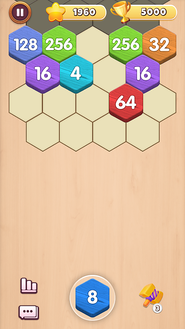 Hexa Shooter 2048 screenshot 5