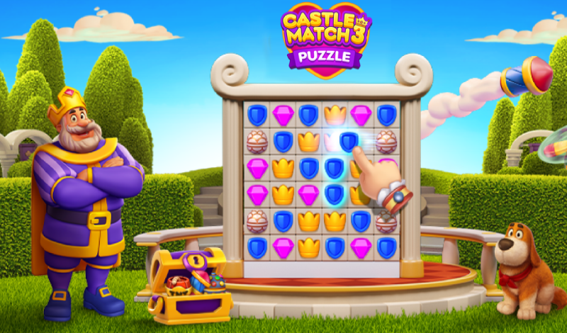 Castle Match 3 Puzzle game cover