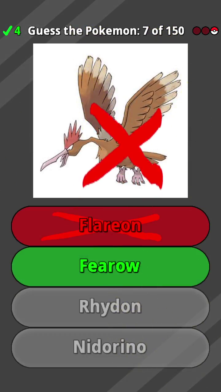 Guess 150 Pokemons screenshot 16