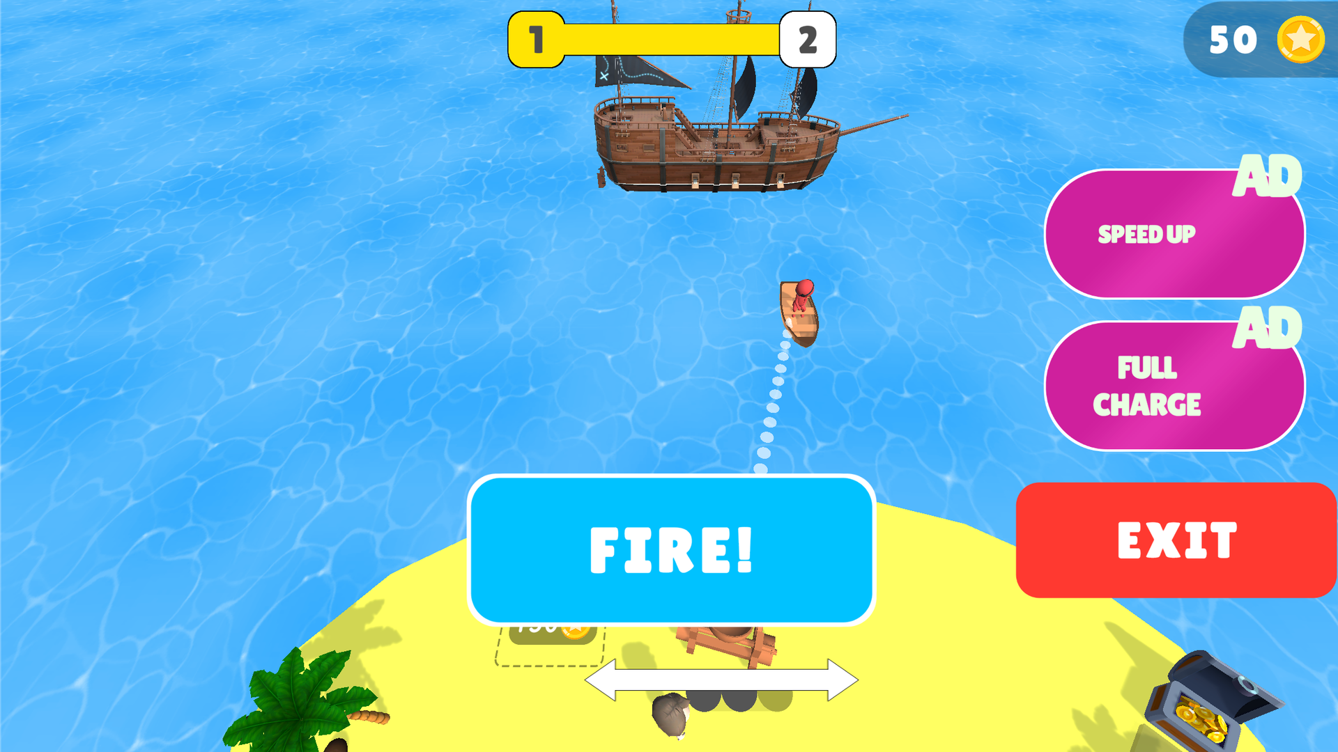 Pirate Siege: Coconut Catapult — screenshot 4
