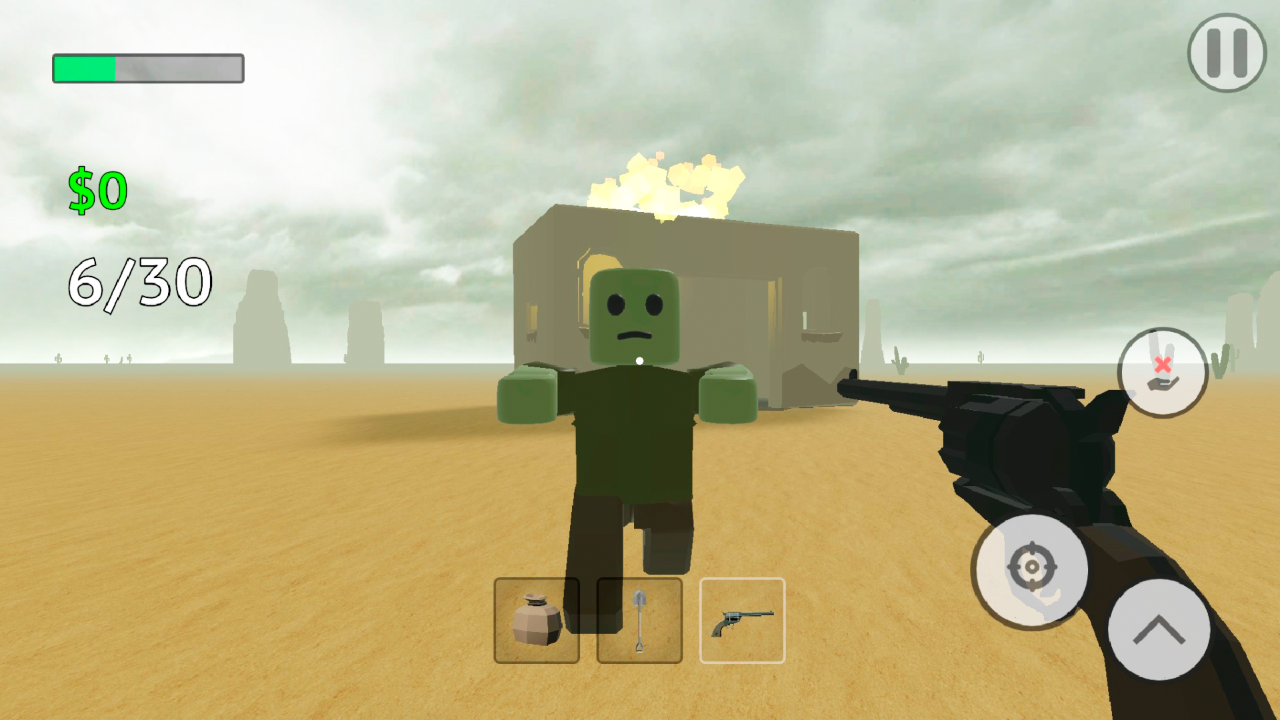 Obby vs. Zombies: Dead Rails screenshot