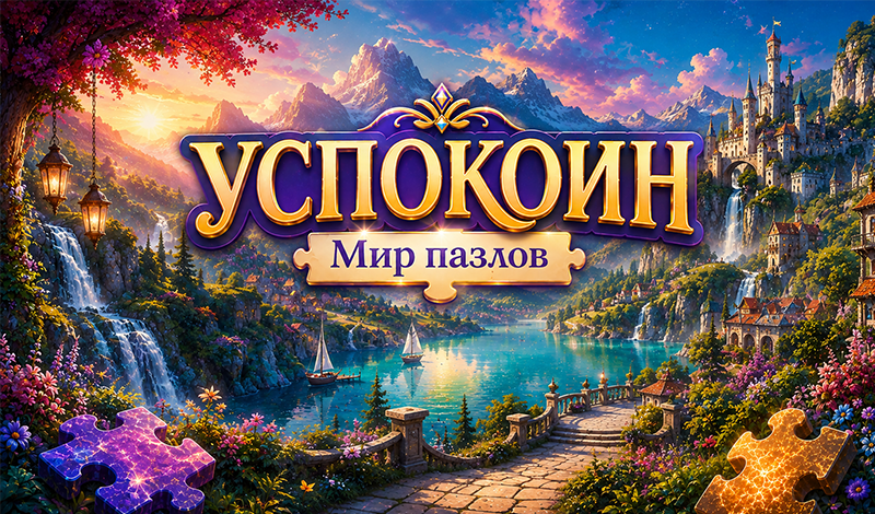 УСПОКОИН: Мир пазлов game cover