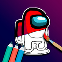 Coloring Amogus: Play Online For Free On Playhop