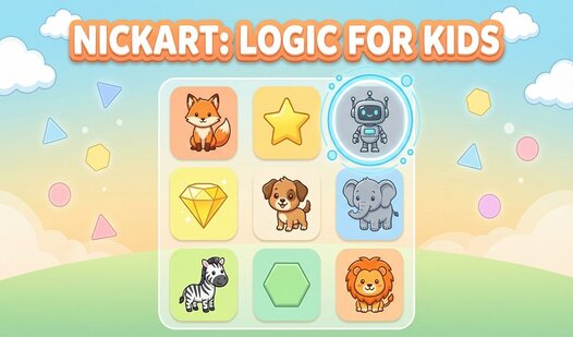 NickArt: Логика для малышей