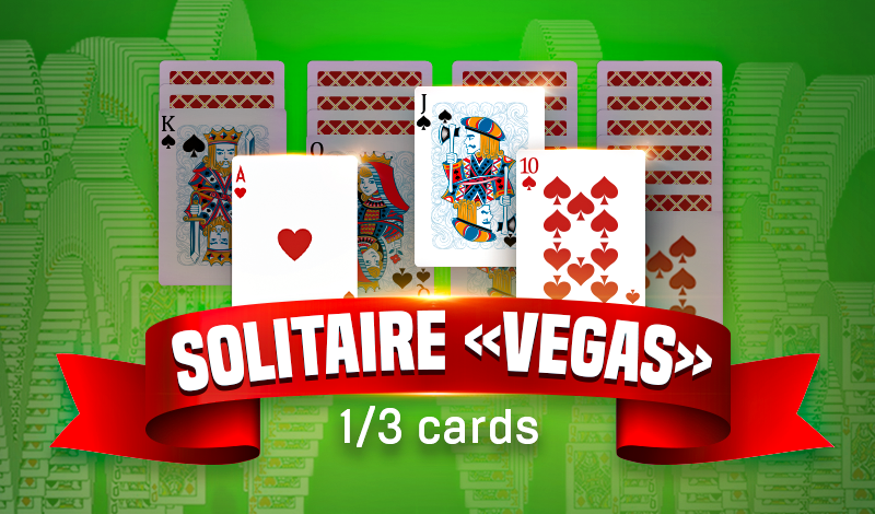 Solitaire "Vegas" 1/3 cards game cover