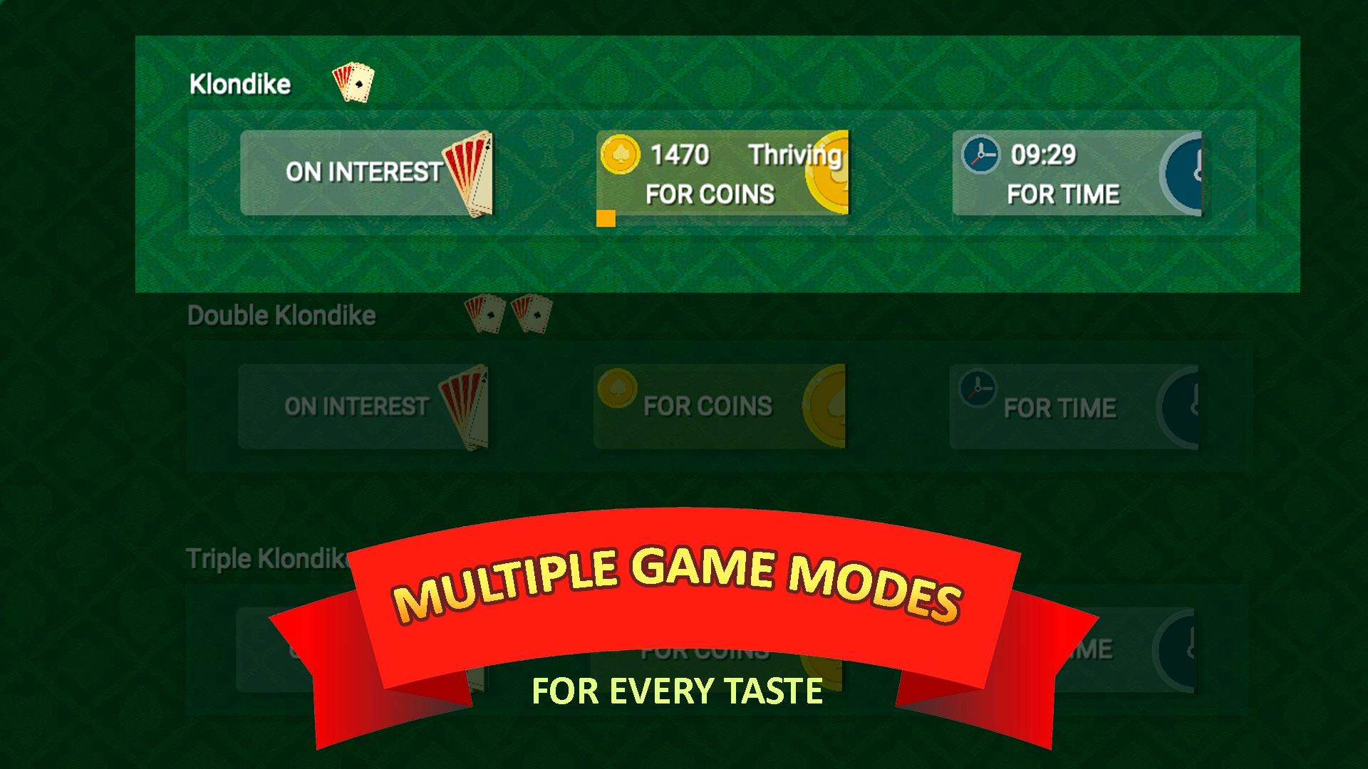 Klondike - world best solitaires! screenshot