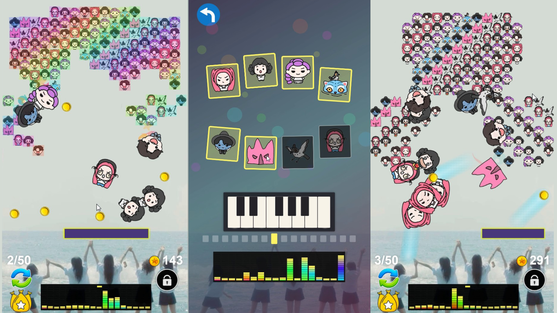 K-pop Stickers: Beat the Beat! — screenshot 2