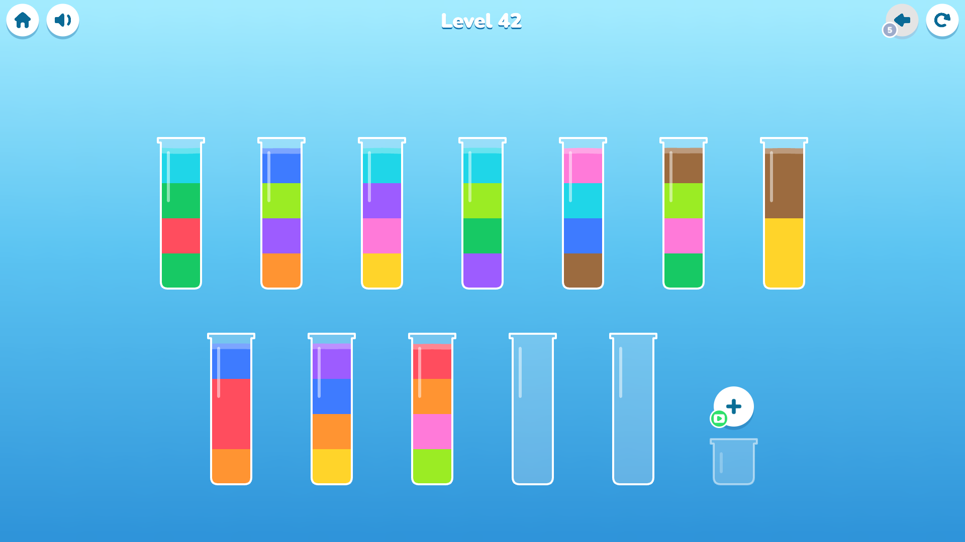 Water Sort: Color Puzzle screenshot 1