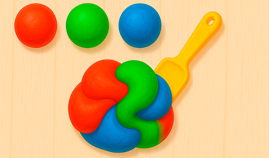 Смешивание цветов ASMR Relax Challenge