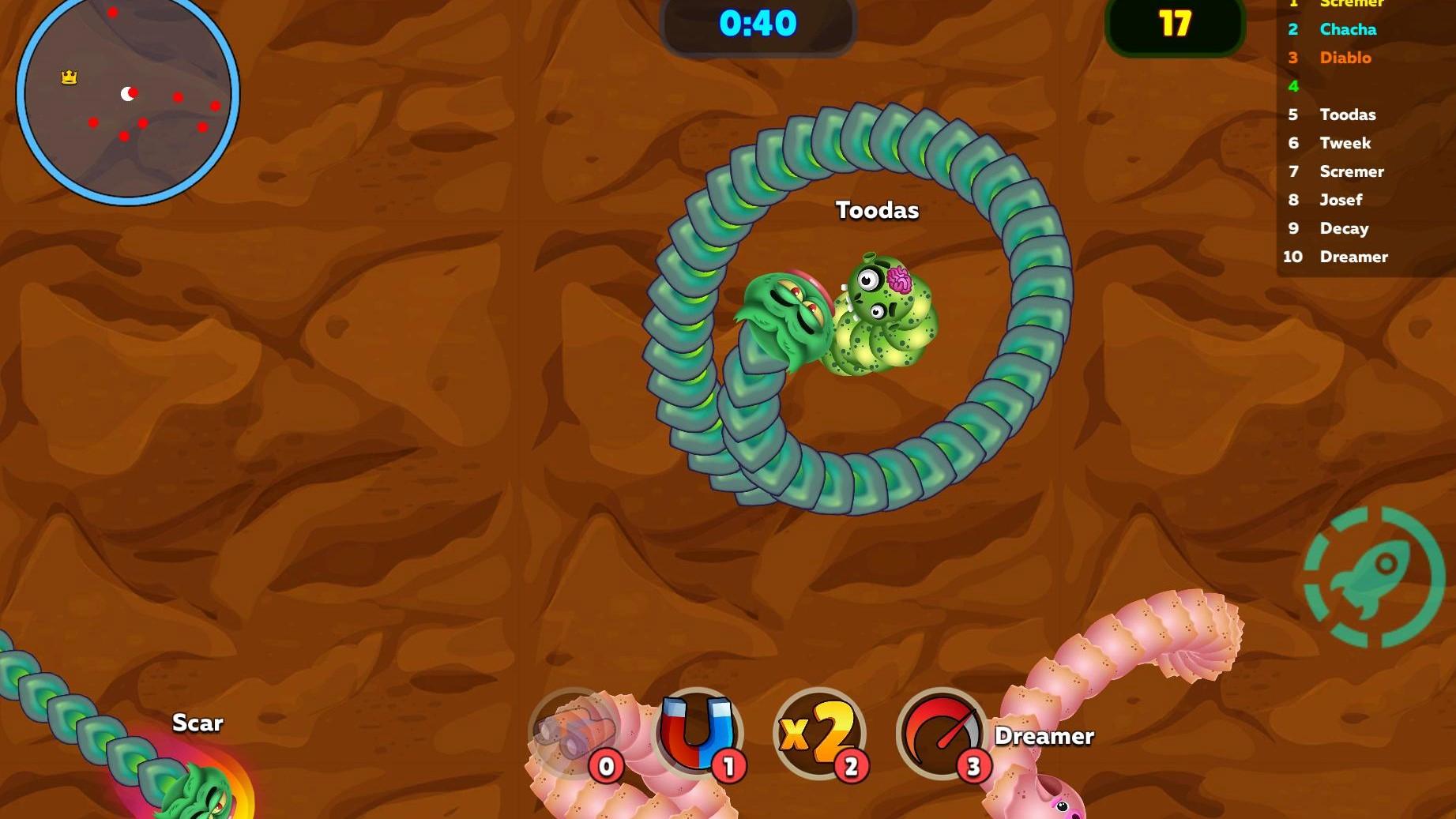 Snake snake screenshot