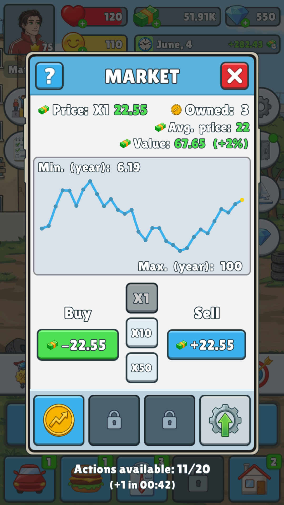 Life Simulator: Road to Riches screenshot 12