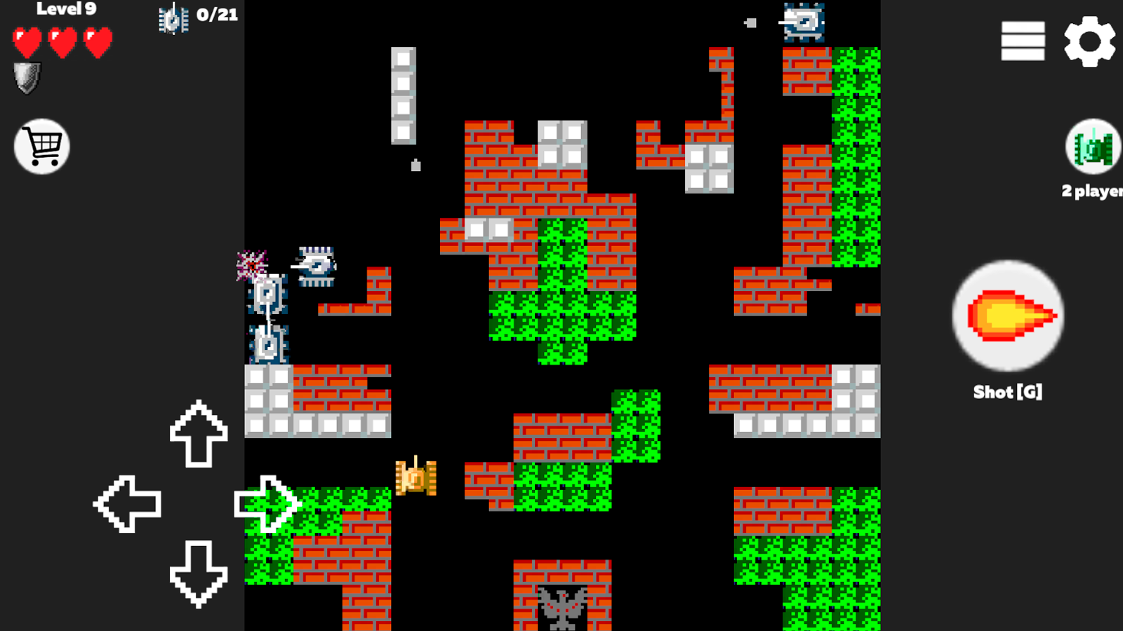 Tanks 1990 (BATTLE CITY) — screenshot 1