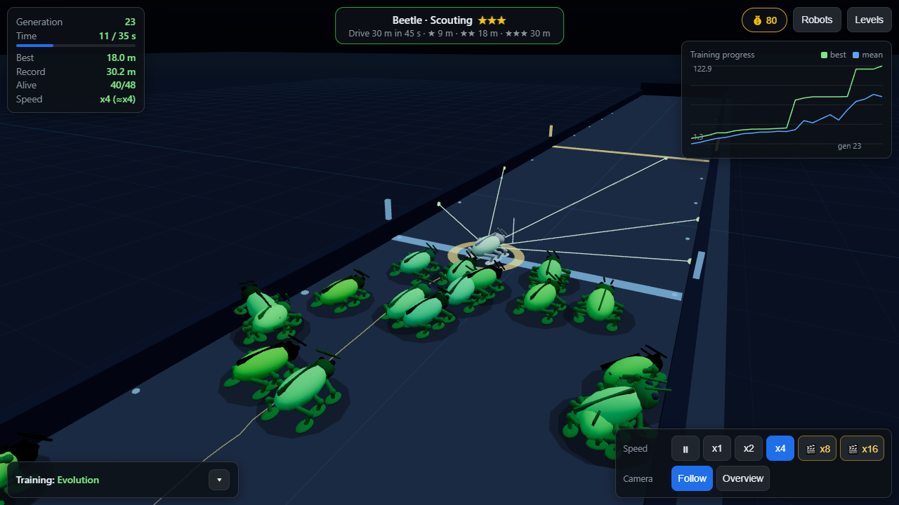 Robot Evolution 3D — screenshot 2