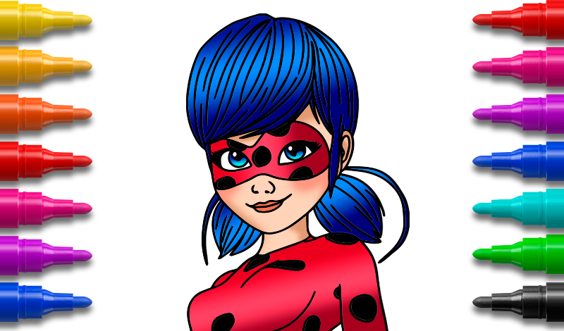 Ladybug Coloring for Kids game cover
