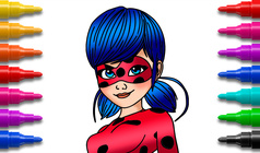 Ladybug Coloring for Kids