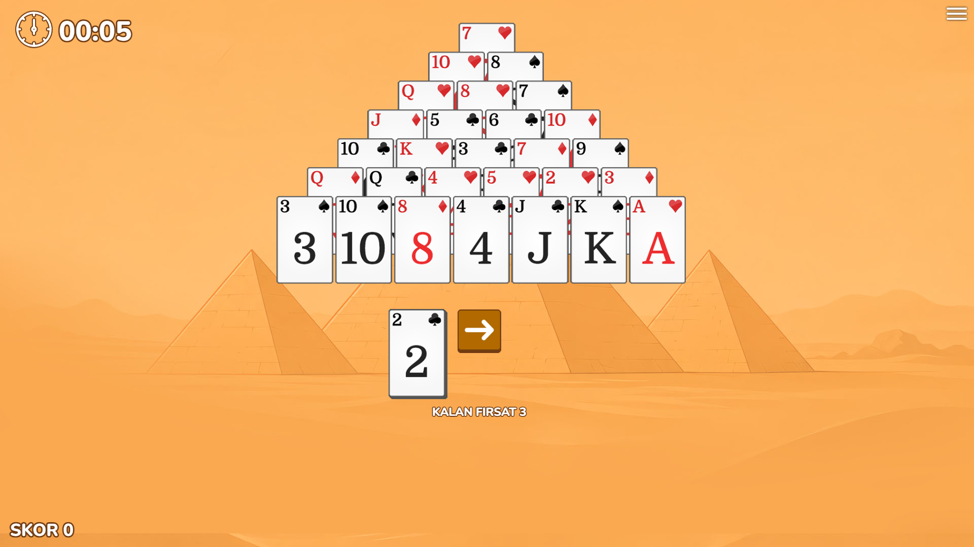 Pyramid Solitaire screenshot 54