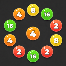 Bubble Circle 2048