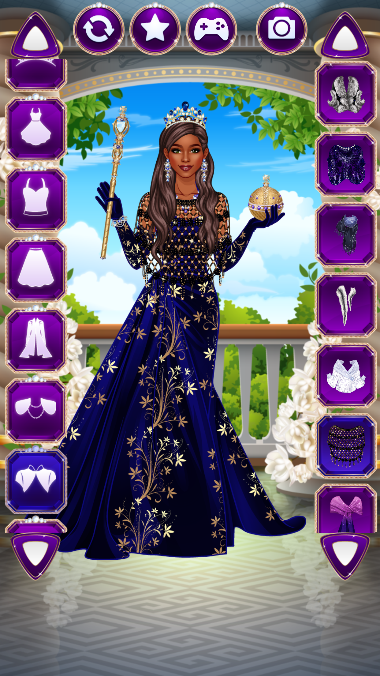 Royal Fashion Dress Up screenshot 14